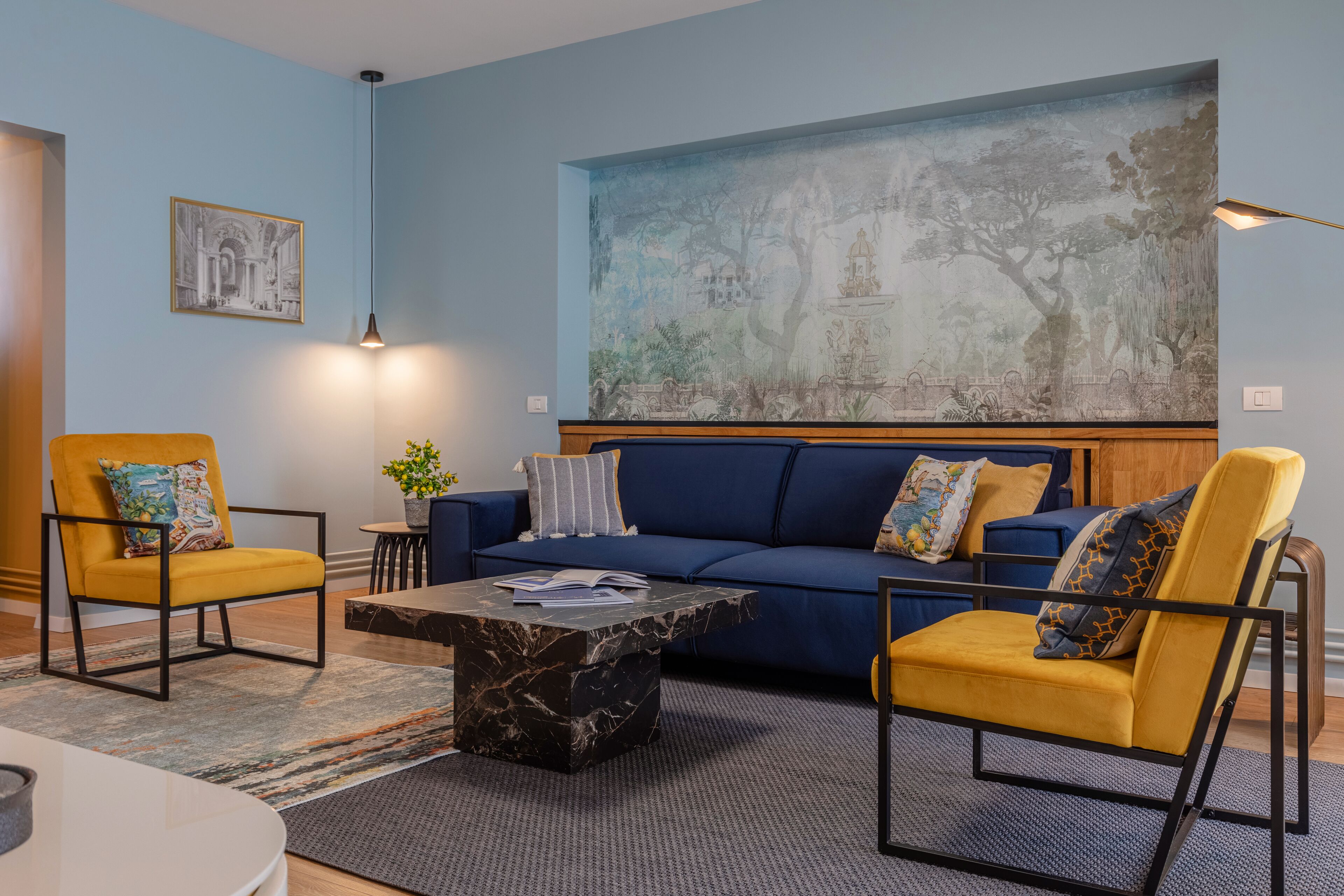 Deluxe Apartment | Living area | Smart TV, Netflix, streaming services