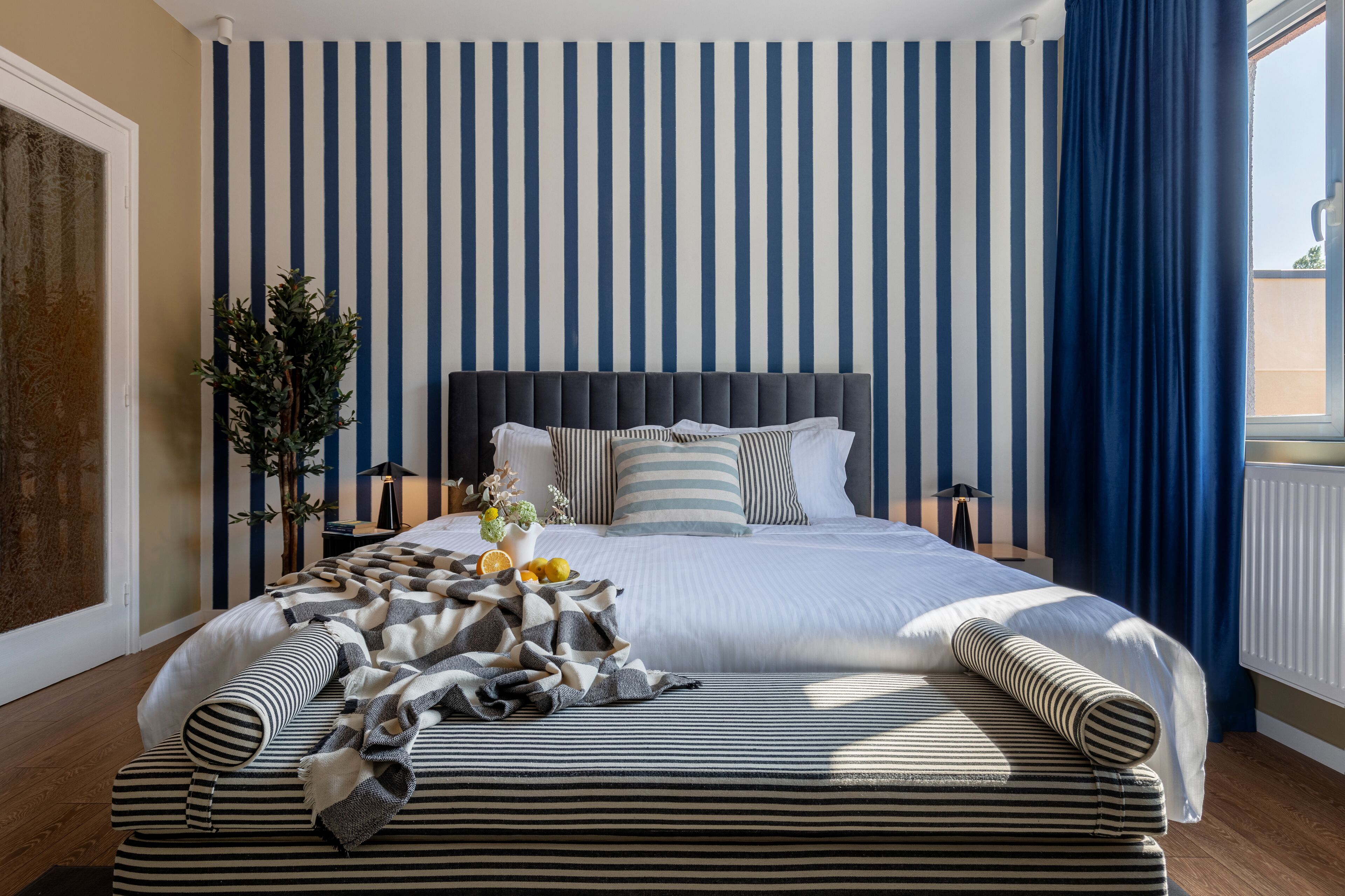 Lägenhet Deluxe | 4 sovrum, sängtillbehör av högsta kvalitet och memory foam-madrasser