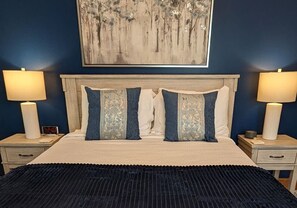 2 bedrooms, desk, iron/ironing board, free WiFi