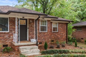 Exterior detail - Explore Decatur from a Warm 2BR Bungalow with Outdoor Firepit | Walking Distance to Food + Drinks (Decatur)