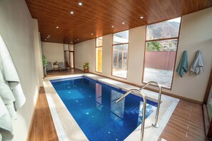 Piscine couverte, piscine chauffée