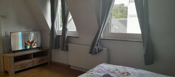 Luxuriöse großzügige Wohnung mit einem Schlafzimmer