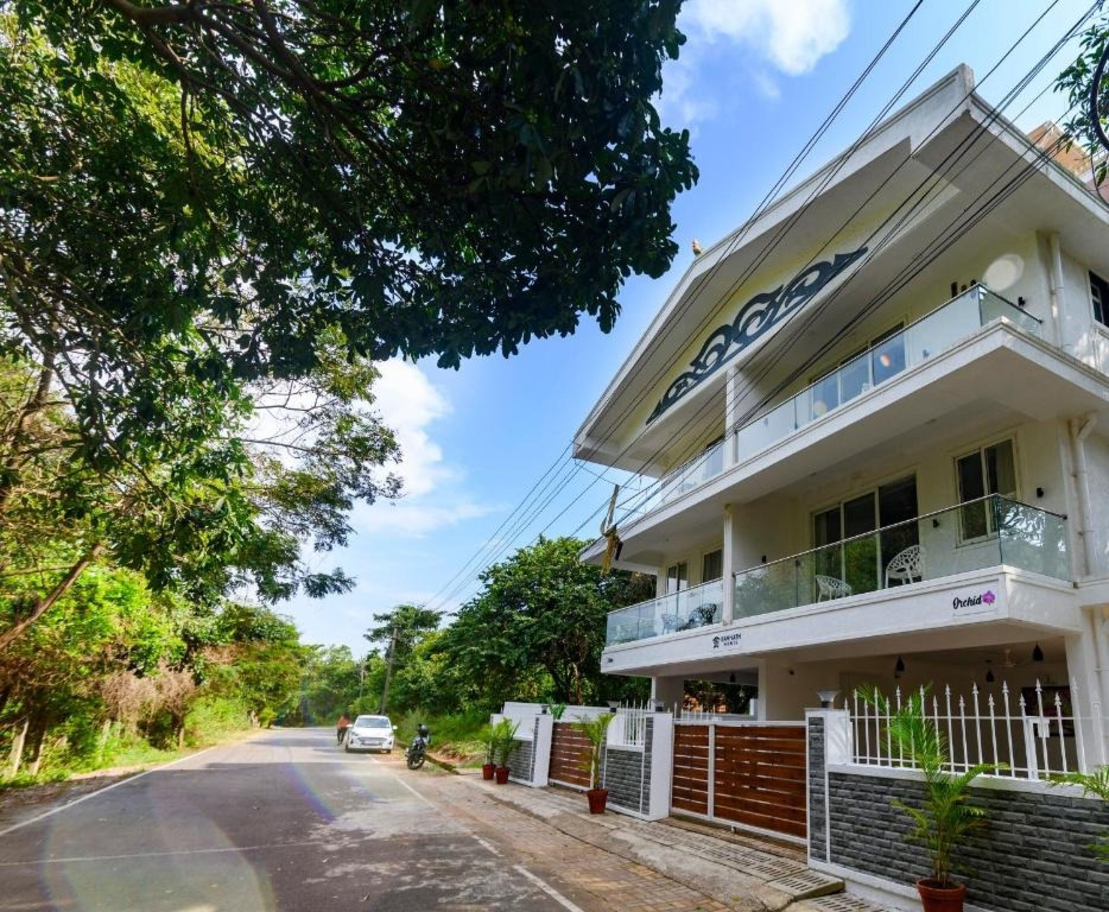 Front of property
