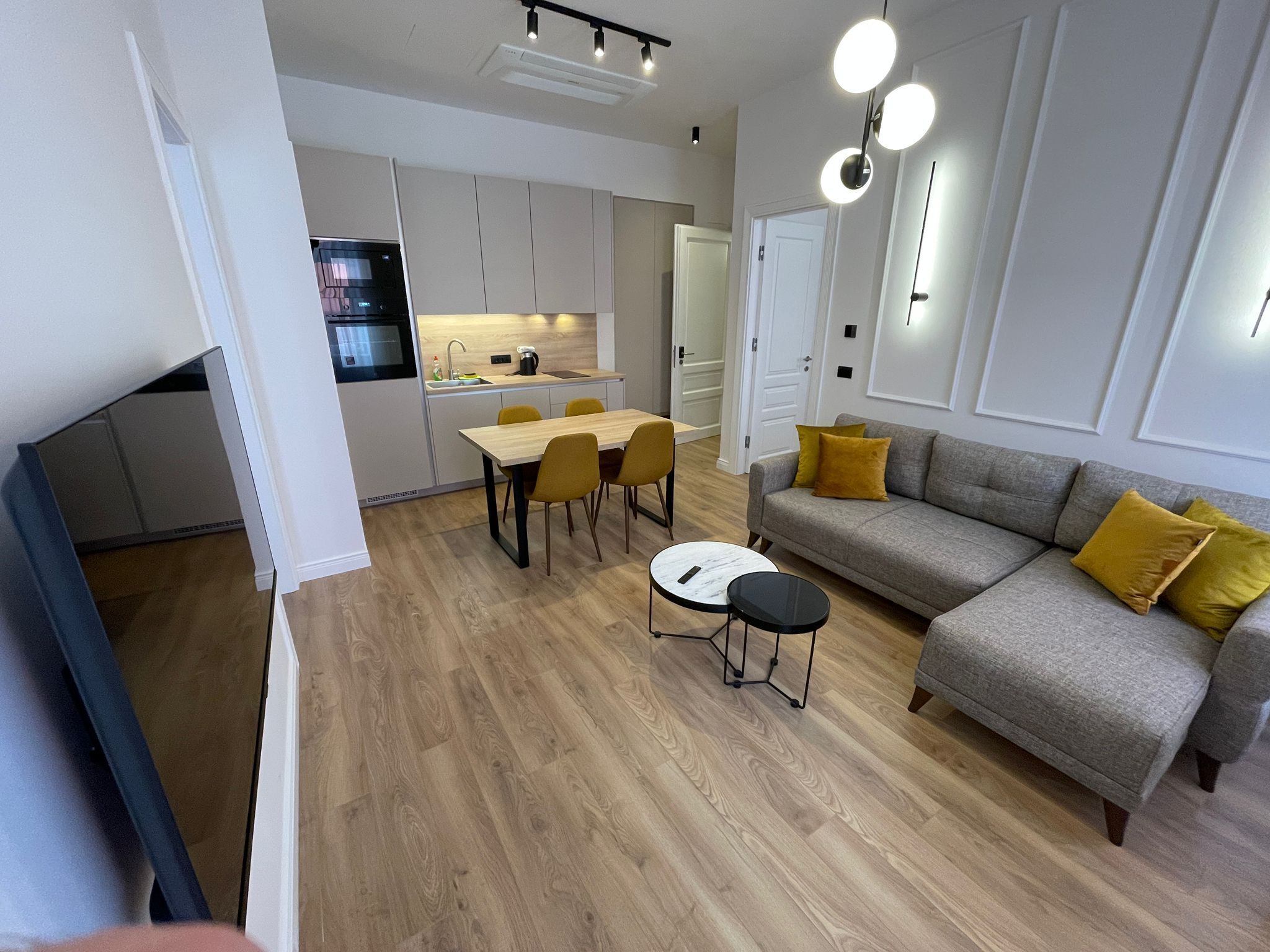 Premium Apartment, 2 Bedrooms | Private kitchen | Fridge, microwave, electric kettle, cookware/dishes/utensils