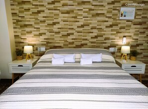 2 bedrooms, iron/ironing board, free WiFi, bed sheets