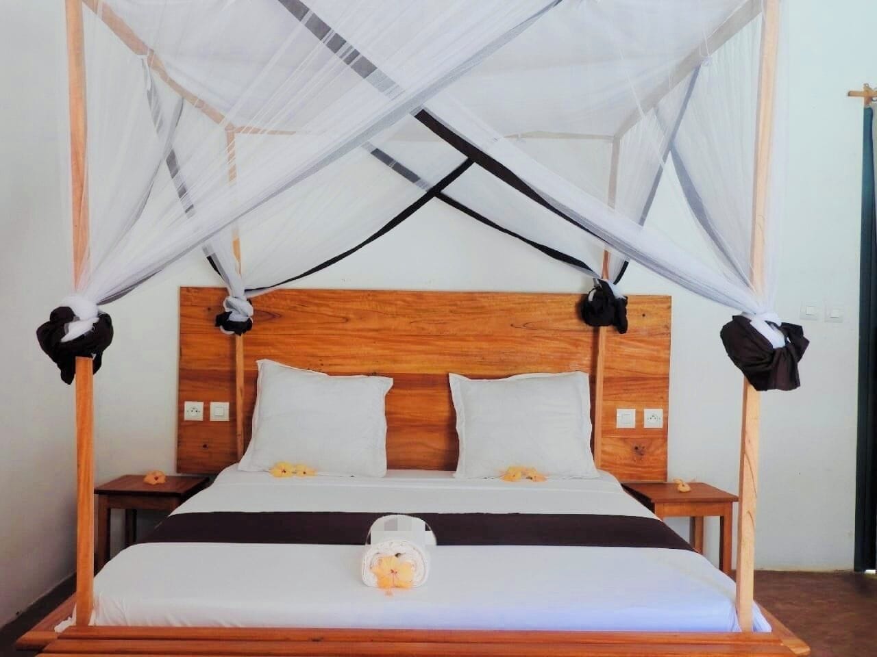 Wifi gratis y ropa de cama 