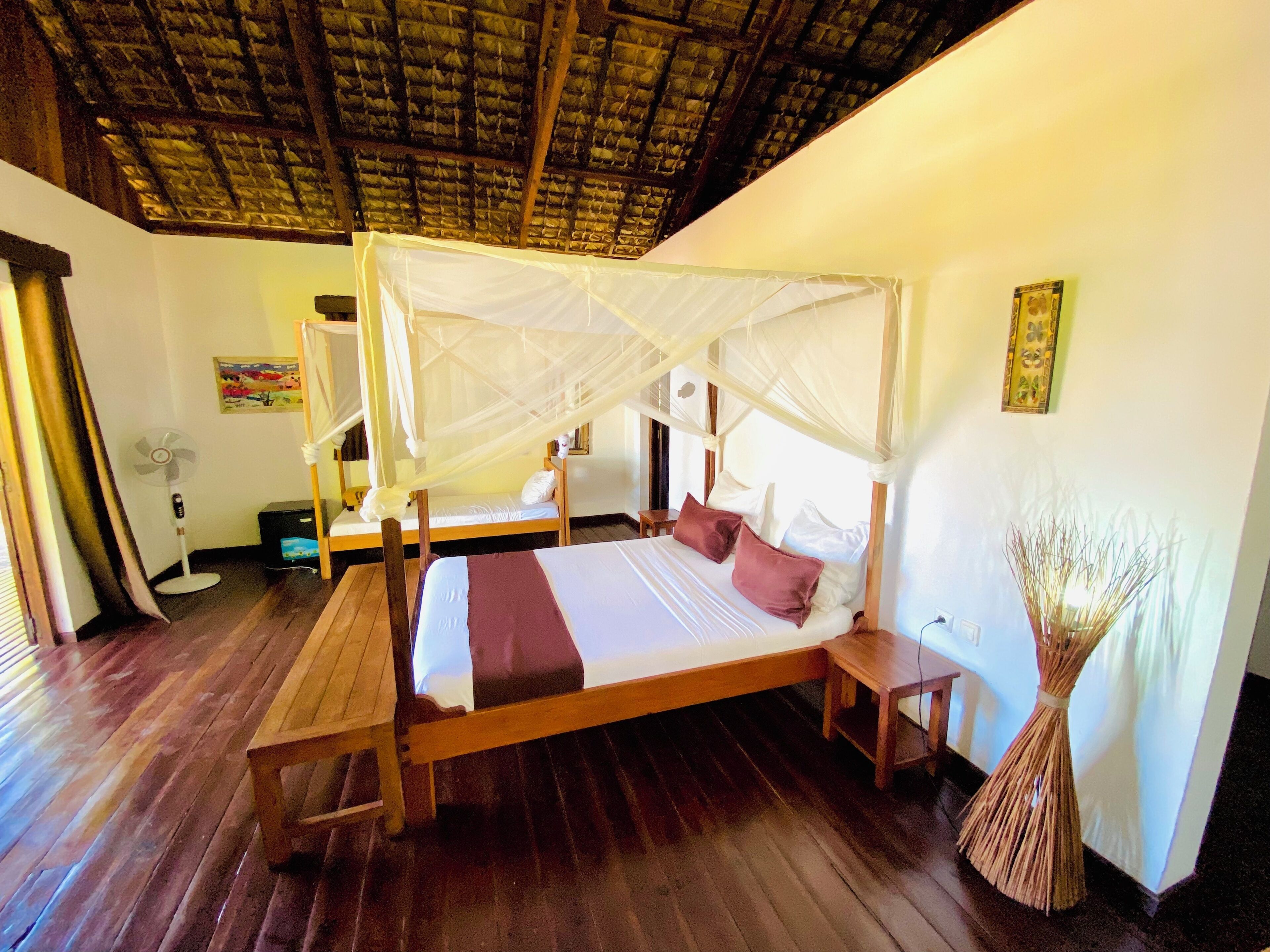 Wifi gratis y ropa de cama 