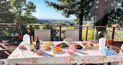 Entire home/Patio w/Mountain & Bay View/Pond