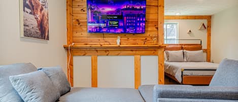 1 Schlafzimmer, Schreibtisch, Bügeleisen/Bügelbrett, WLAN