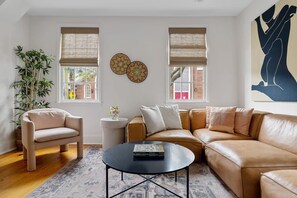 TV, offices - Historic Haven | Charming 2BR Charleston Oasis (Charleston)