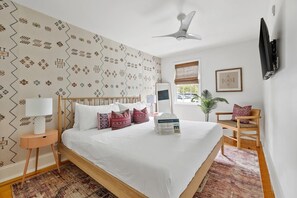 2 quartos, ferros/tábuas de passar roupa, berço de viagem, Wi-Fi