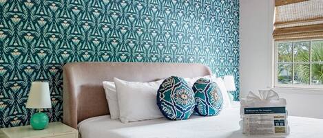 2 bedrooms, iron/ironing board, travel crib, WiFi