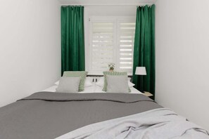 1 室のベッドルーム、デスク、アイロン / アイロン台、WiFi