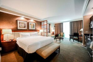 1 bedroom, desk, iron/ironing board, travel crib