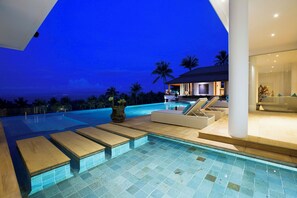 Pool - "Villa Monsoon is a perfect holiday home for a group of family or friends.  (Koh Samui)