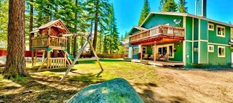 Lake Tahoe spacious Retreat with fun yard mv19
