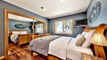 4 slaapkamers, een strijkplank/strijkijzer, wifi, beddengoed