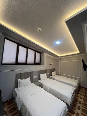Triple Room | 1 bedroom, in-room safe, desk, laptop workspace