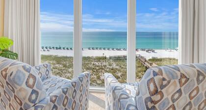 Gulf Front Resort w/Pools. 2 chairs/umbrella included for your stay!