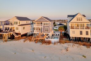 Exterior - Dancing Waves: Oceanfront Retreat w/ Pool (Garden City Beach)