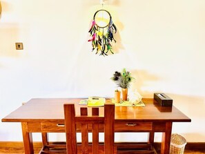 Desk, iron/ironing board, free WiFi