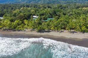 On the beach, sun loungers, beach towels - 7 bed, 7 bath BEACHFRONT- last minute DECEMBER DISCOUNTS ideal for large groups. (Savegre)