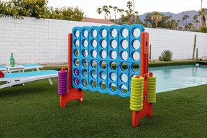 A heated pool - Out Of Office – Sophisticated Desert Retreat (Palm Springs)