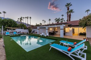 Una piscina climatizada