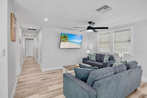 TV, table football, offices