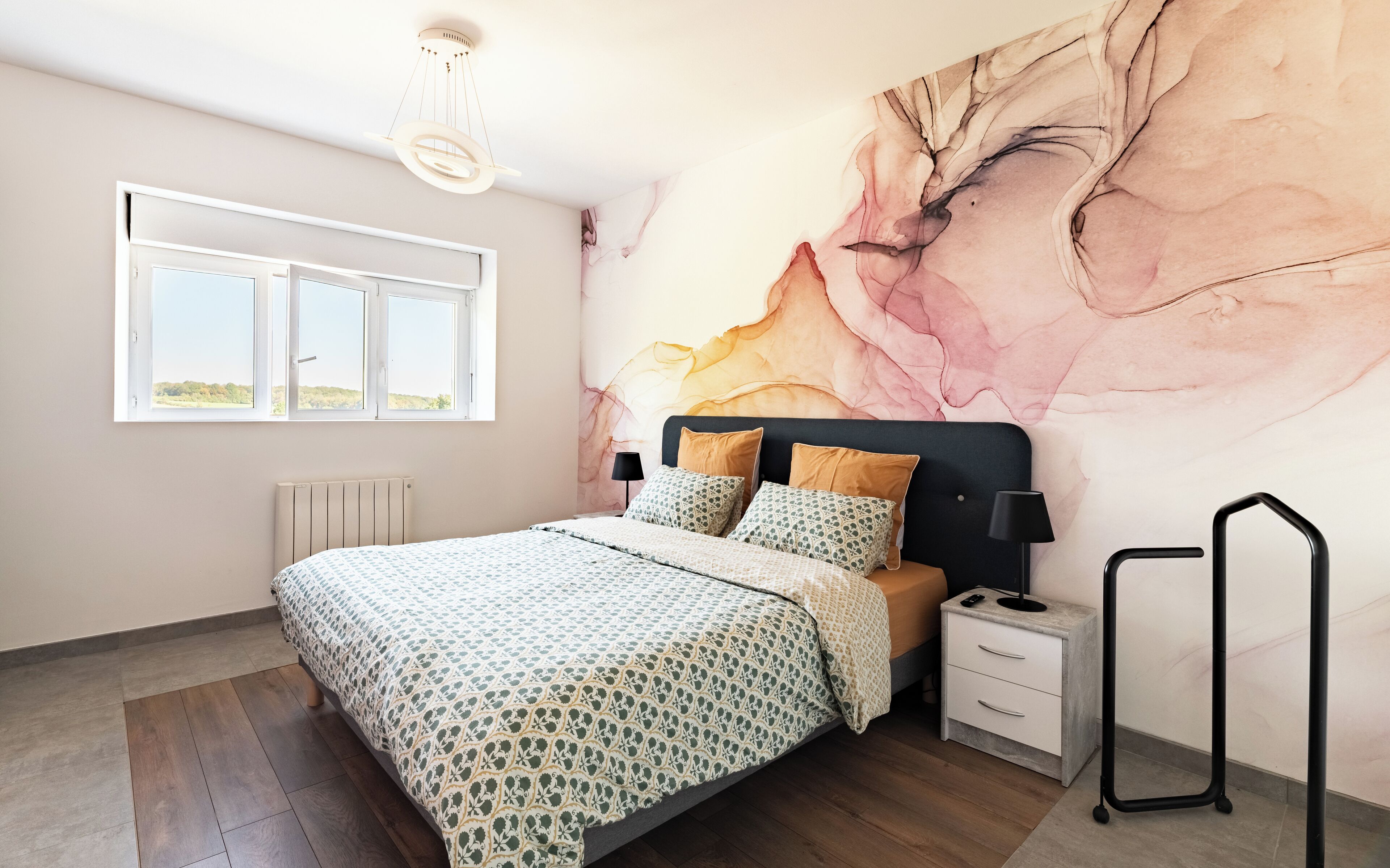 2 bedrooms, iron/ironing board, travel crib, WiFi