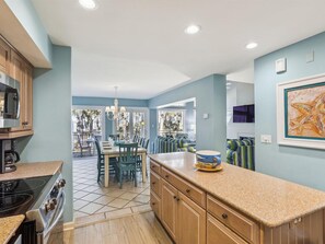 Fridge, microwave, oven, dishwasher - 1467 Sound Villa ~ Enjoy Beautiful Views of Calibogue Sound (Hilton Head Island)