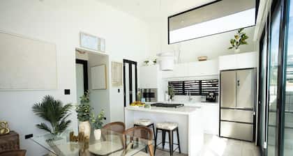 Luxury Villa with private pool, steps away from Black Eagle Beach.