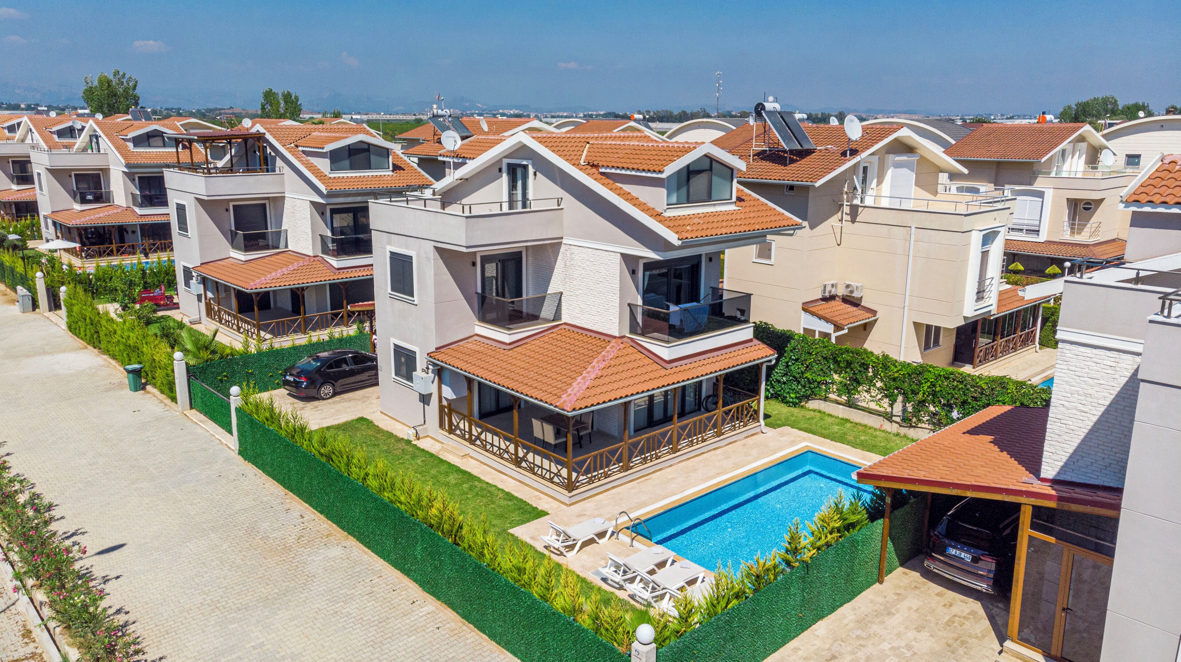 Fassade der Unterkunft