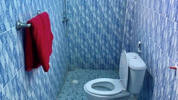 Towels, soap, toilet paper