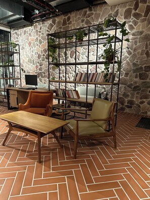 Sitzecke in der Lobby