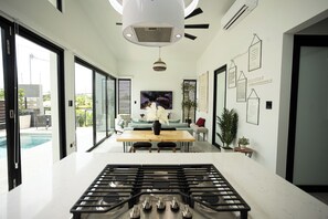 Interior - Luxury Villa with private pool, Steps away from Black Eagle Beach (Rincón)