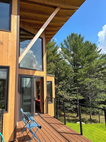 Enjoy whatever winter throws at you while you relax in the hot tub with a view!