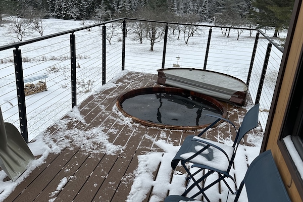 Bain à remous extérieur