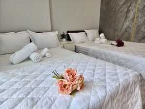 4 bedrooms, WiFi, bed sheets