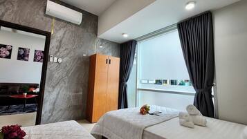 4 habitaciones, wifi y ropa de cama