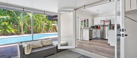 Familiehus - 2 soveværelser | Terrasse/gårdhave