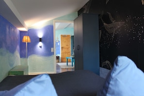 1 bedroom, iron/ironing board, travel crib, free WiFi