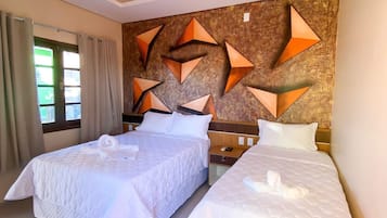 Free WiFi, bed sheets