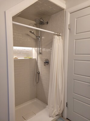 Towels, soap, toilet paper