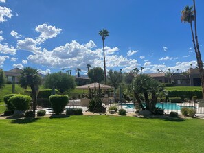 Pool - Enjoy EXCELLENCE in a Two Bedroom/Two Bathroom Oasis Across from The Reserve. (Palm Desert)