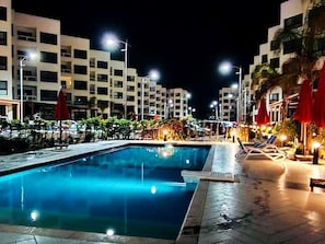 Chalet, 1 Bedroom, Accessible, Smoking | Pool | Outdoor pool - Luxury Seaside Stay Your Dream Vacation Awaits! (Al-Manasrah)