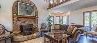 A spacious finely-appointed luxury hideaway, nestled in the Ozark Mountains.