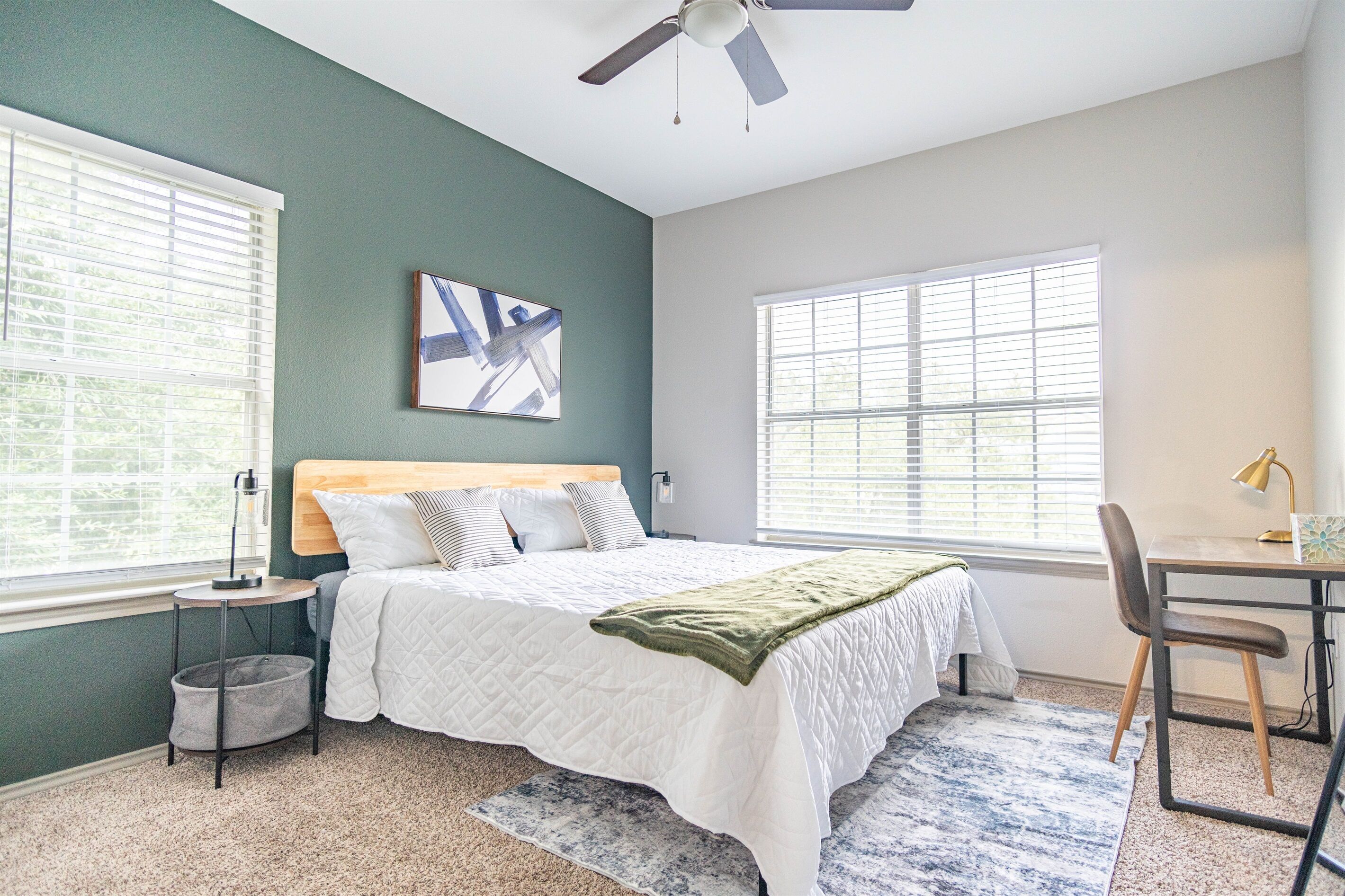 Peaceful 1BR King Suite | Pool, Parking + Gym D