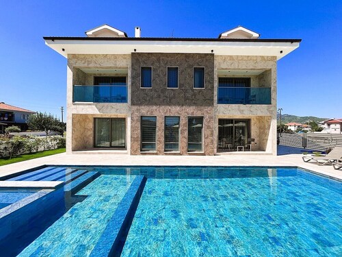 LEGALLY CERTIFIED LUXURY 6 BEDROOM VILLA WITH BIG PRIVATE POOL in DALYAN CENTER