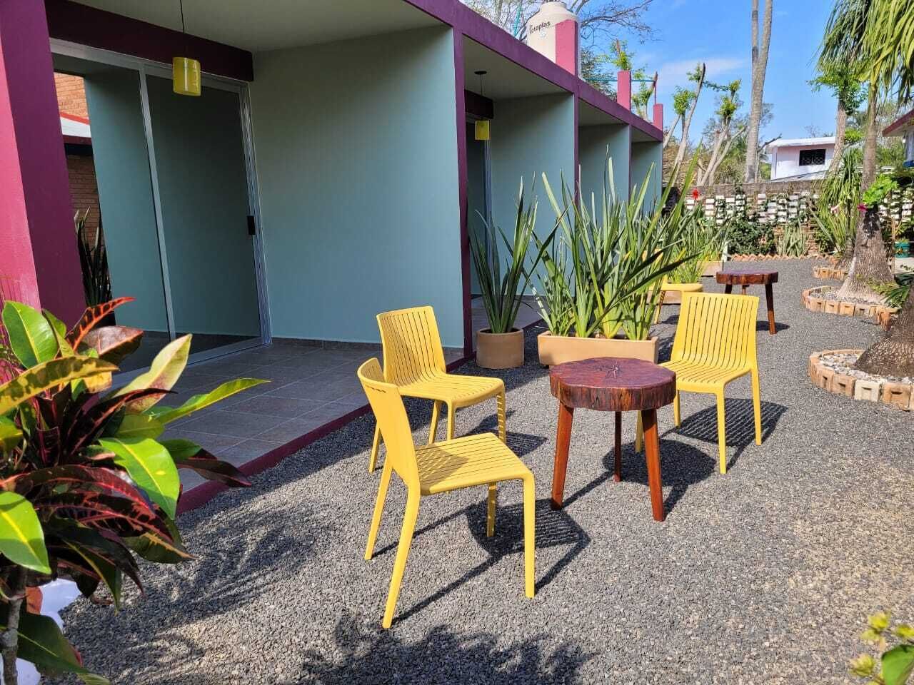 Habitación doble junior | Terraza o patio